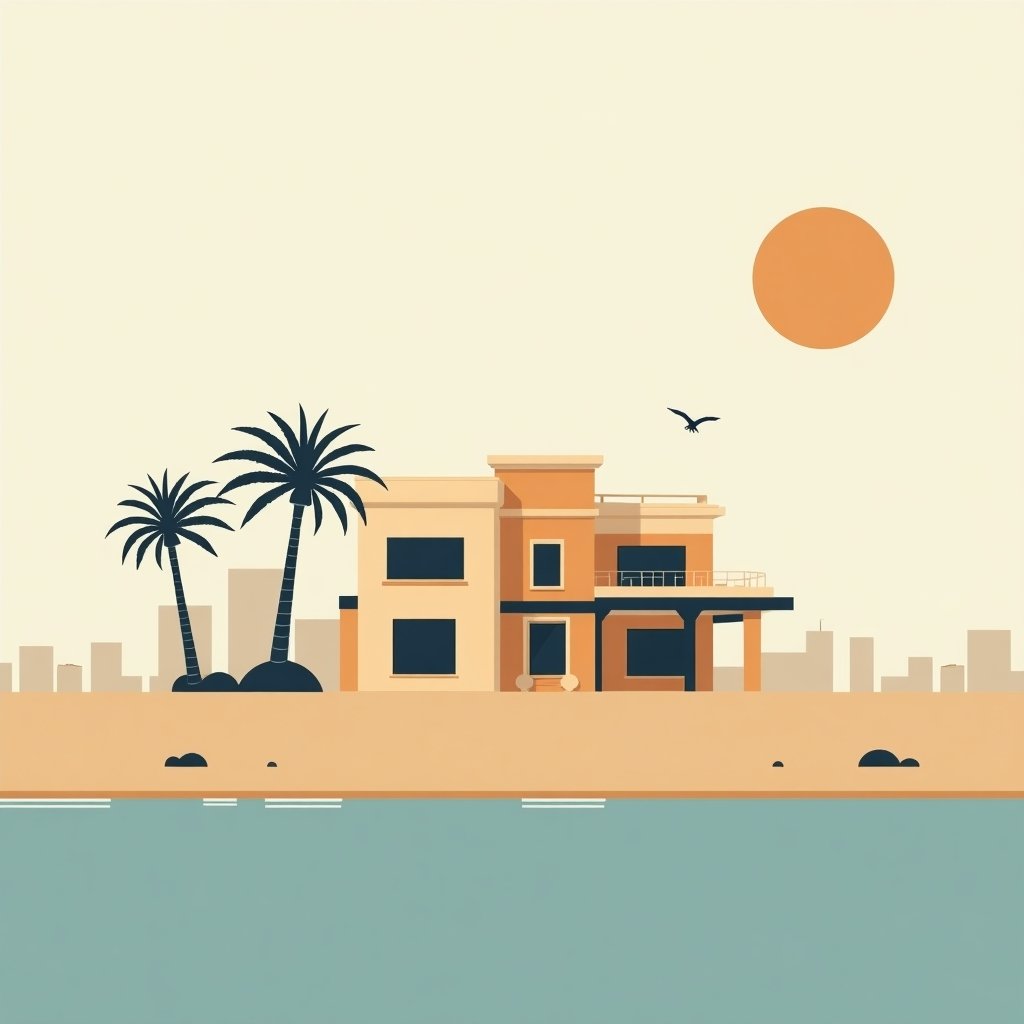 Villa in Dubai met hypotheeklabel.