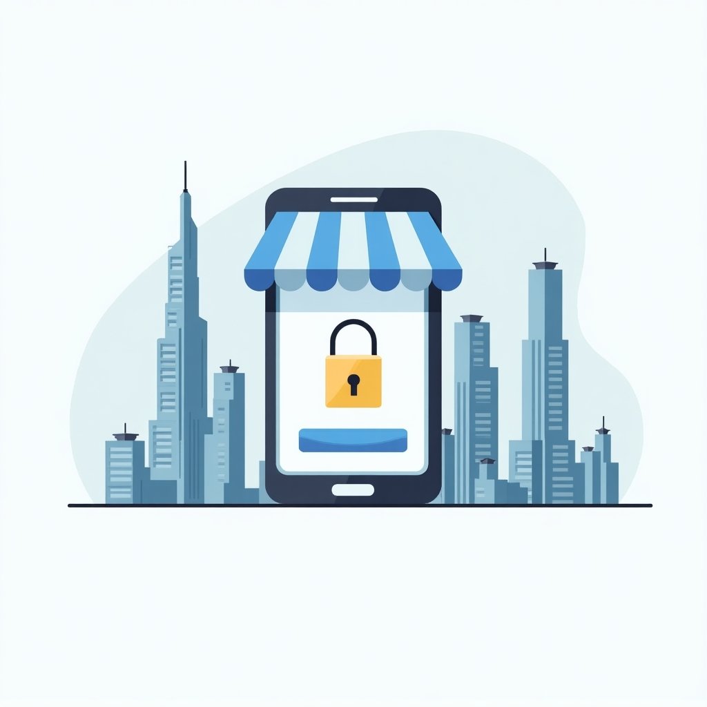 Online bankieren via app in Dubai