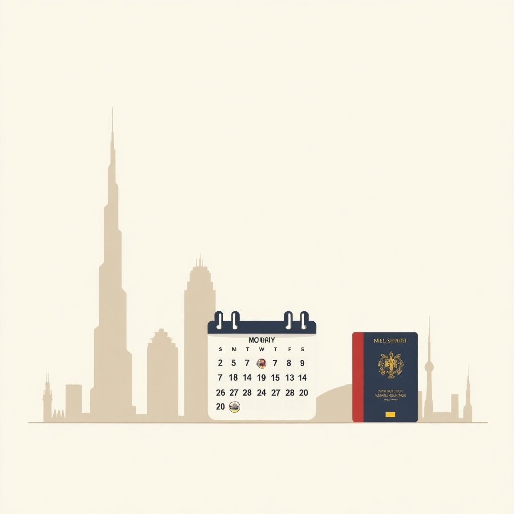 Hoe lang mag je in Dubai blijven zonder visum als Nederlander