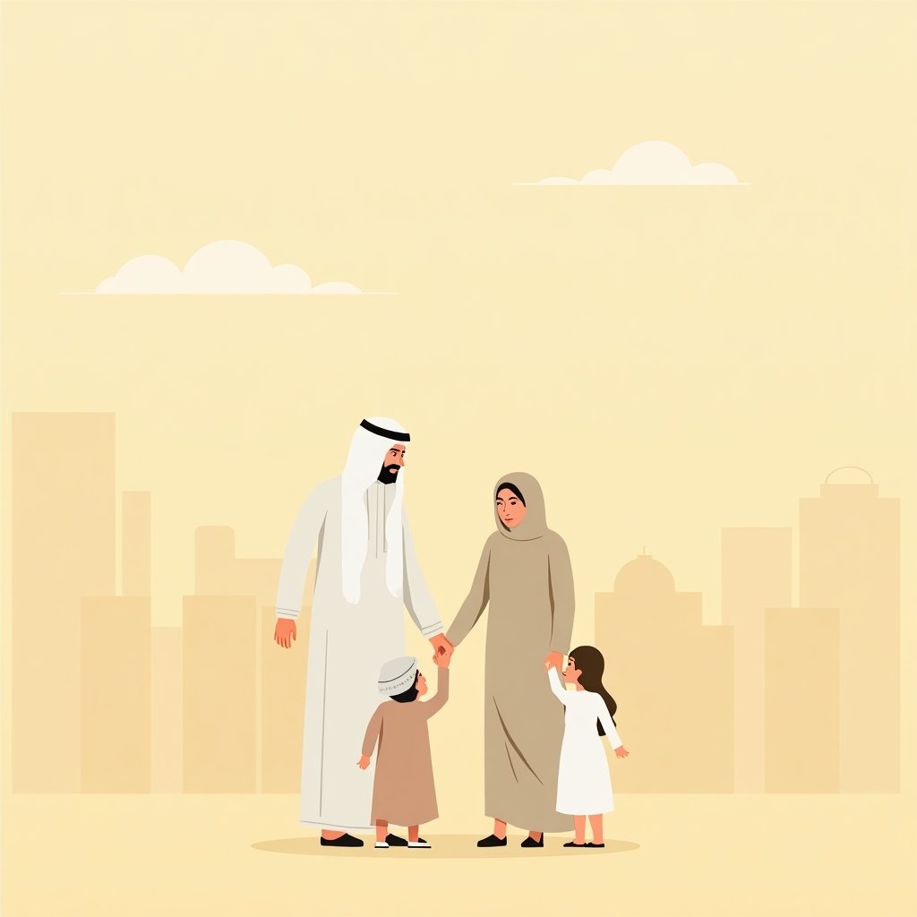 Emirati local sponsor schudt de hand van een buitenlandse ondernemer in Dubai.